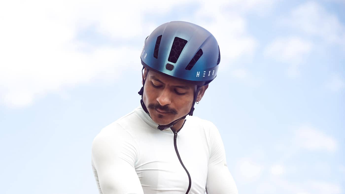 Hexr bike online helmet