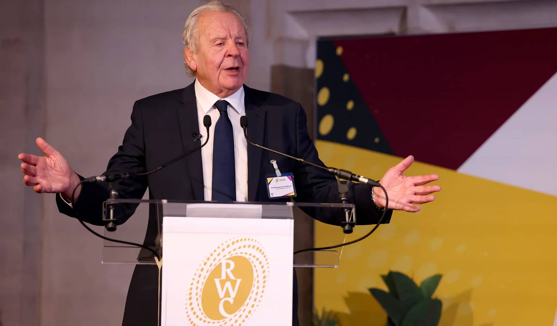 World Rugby Chairman Sir Bill Beaumont Receives Knighthood For Services