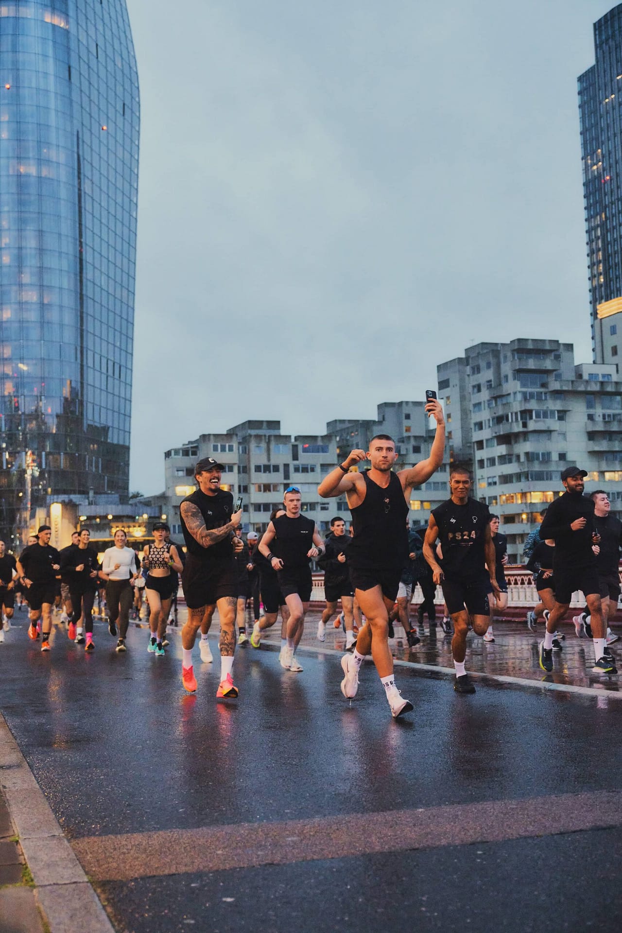 500+ People Take Over The Streets Of London For The Represent 247 x